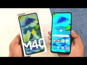 Samsung Galaxy M40 128GB 6GB RAM 2 SIM. (Used)