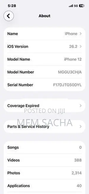 Apple iPhone 12 (Used)