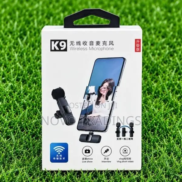 K9 Vlog Dual Microphone