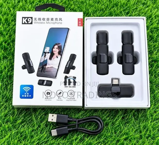 K9 Vlog Dual Microphone
