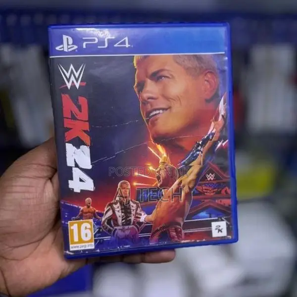 WWE 2K24 PS4 – Used Game Disc