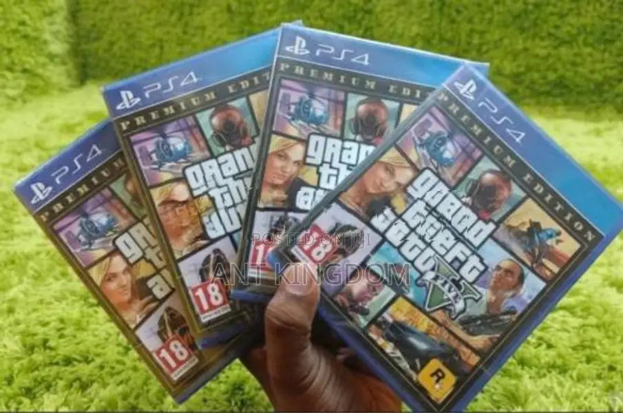 Ps4 Gta 5 Brand-New Sealpack Game