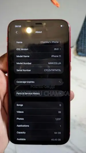 Apple iPhone 11 (Used)