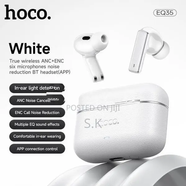 Hoco EQ35 Rhyme ANC+ENC TWS Earbuds