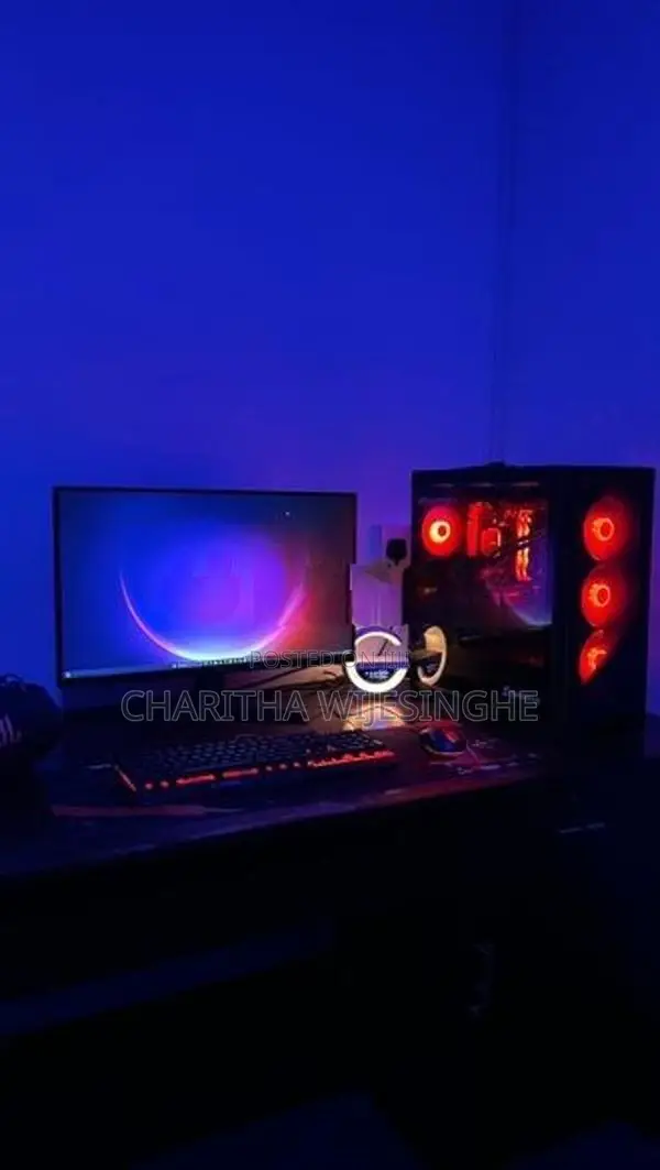 MSI AMD Ryzen 7 RTX 5060 Ti High-End Gaming PC Setup