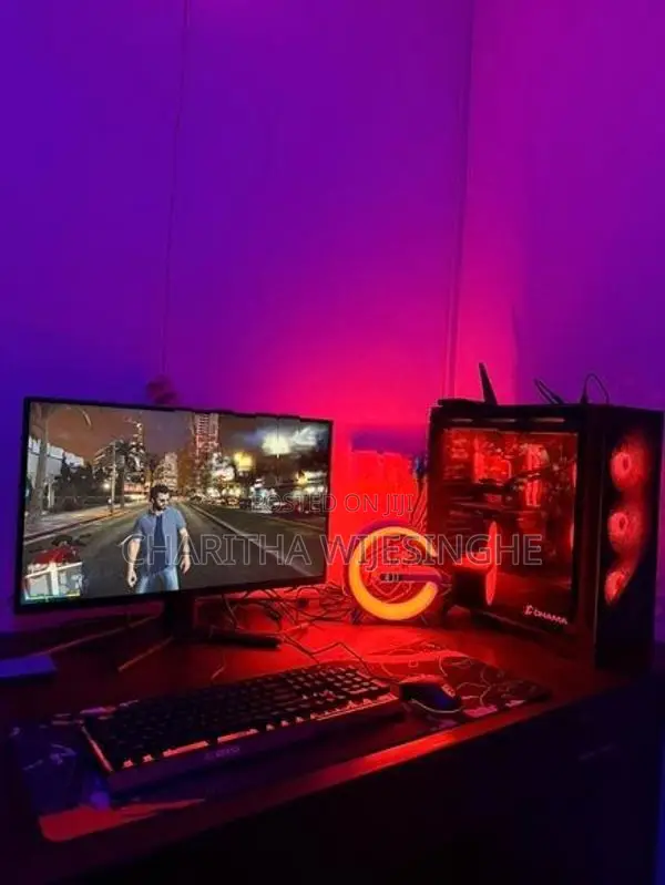 MSI AMD Ryzen 7 RTX 5060 Ti High-End Gaming PC Setup