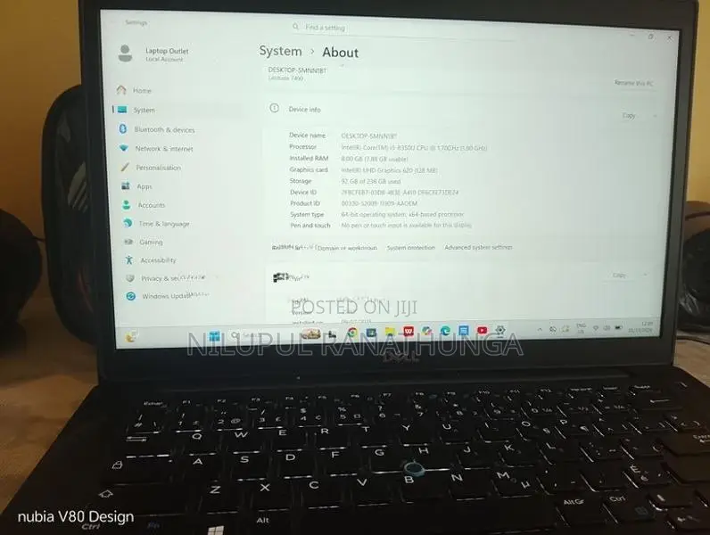 Dell i5 8th Gen Laptop