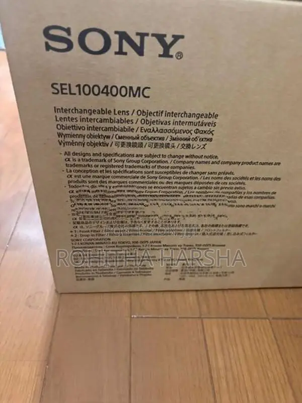 Sony FE 100-400 Camera Lens