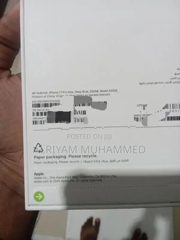 Apple iPhone 17 Pro Max (Brand New)