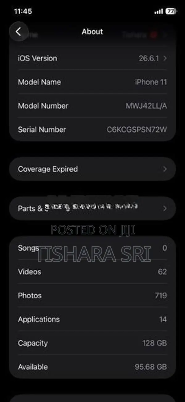 Apple iPhone 11 (Used)