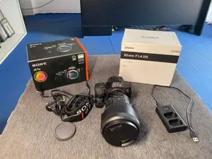 Sony 7iii Camera With Sigma 85mm 1.4 Art Lens