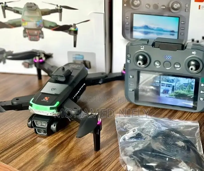 JS39P Aerial Drone HD Dual Camera With Screen Remote Controller
