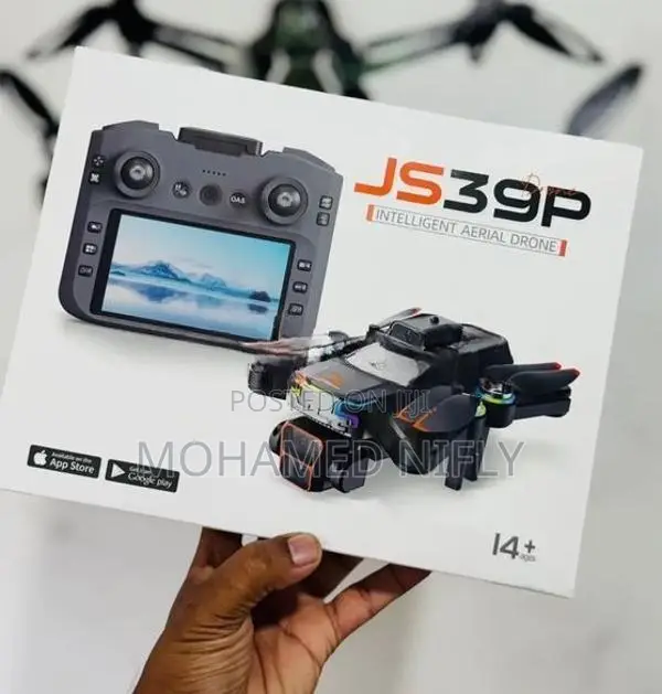 JS39P Aerial Drone HD Dual Camera With Screen Remote Controller