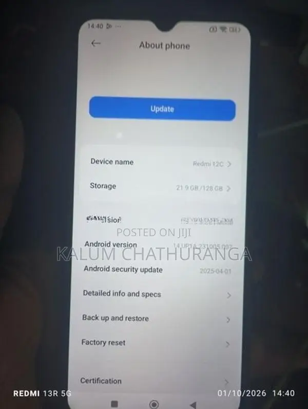 Xiaomi Redmi 12C (Used)