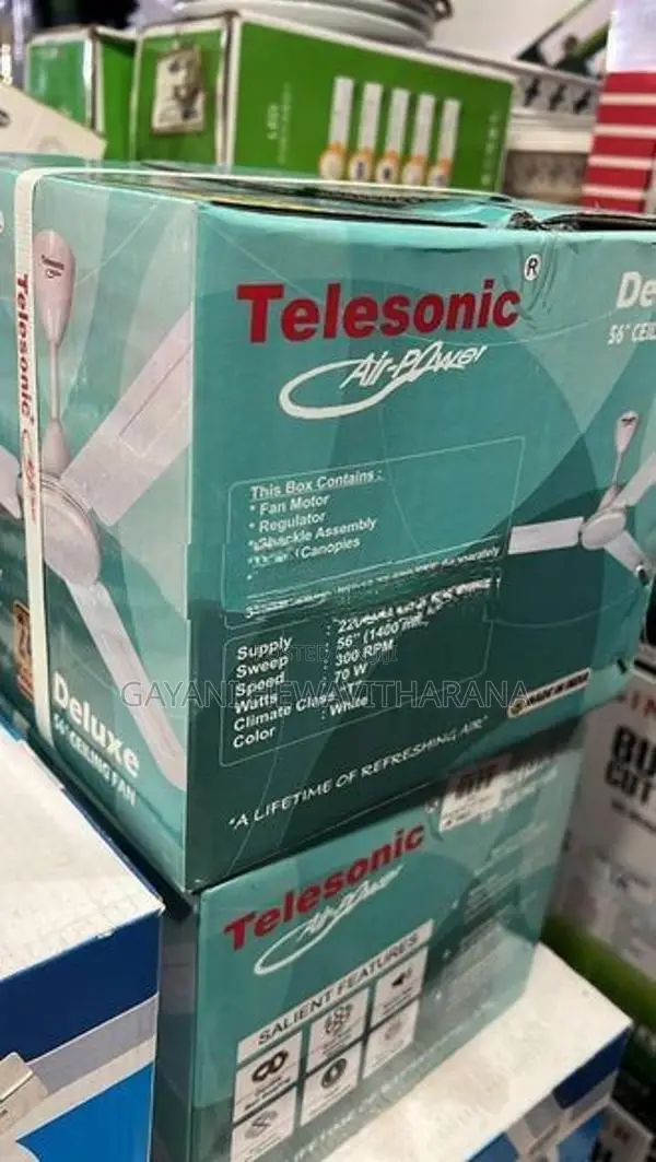 Ceiling Fan Telesonic Deluxe 56”