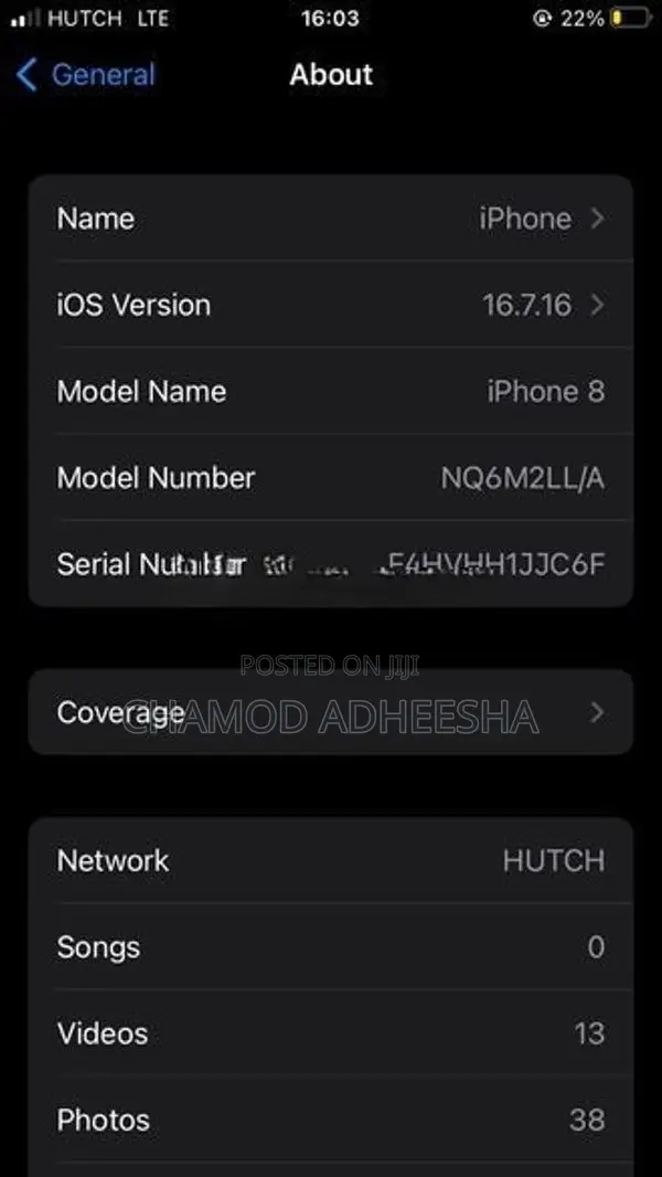 Apple iPhone 8 (Used)