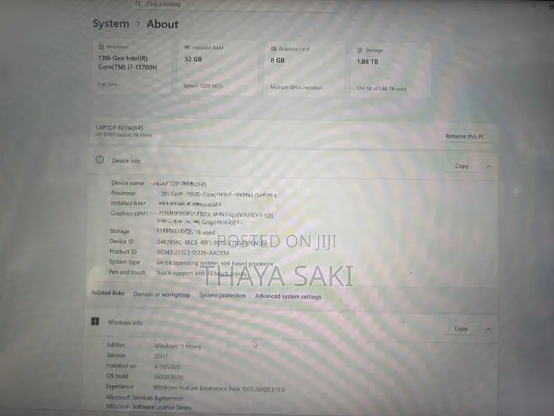 HP Envy 16 Intel Core i7 13th Gen H-Series