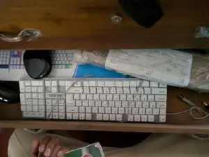 Keyboard,bluetooth Mouse,Hedset And Monitor Light Bar