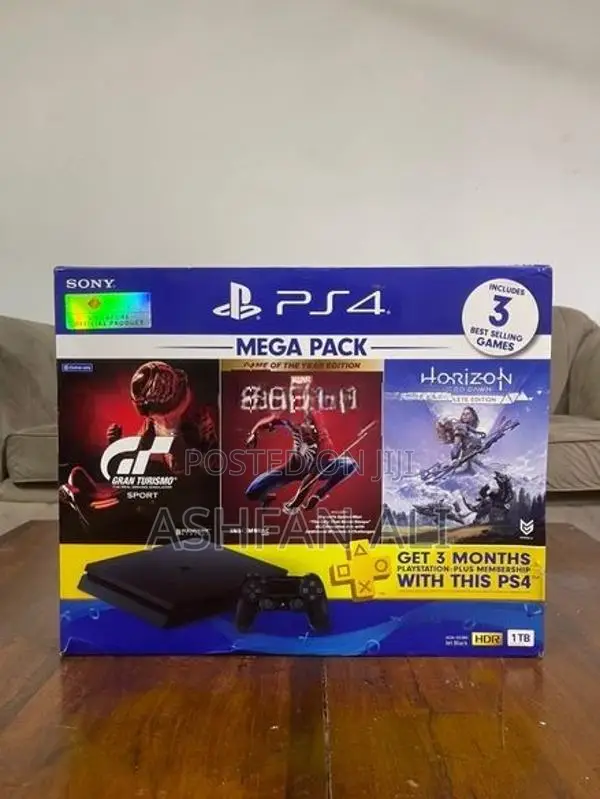 Sony PS4 Slim 1TB Latest model(CUH-2218B)