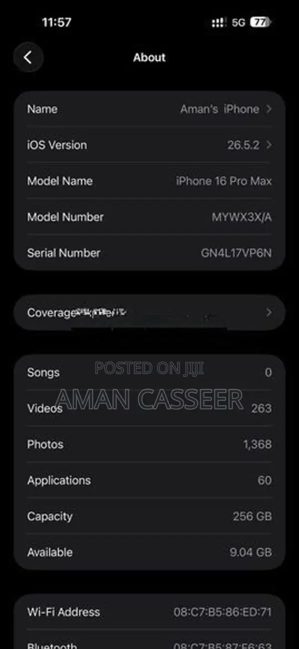 Apple iPhone 16 Pro Max Desert Titanium (Used)