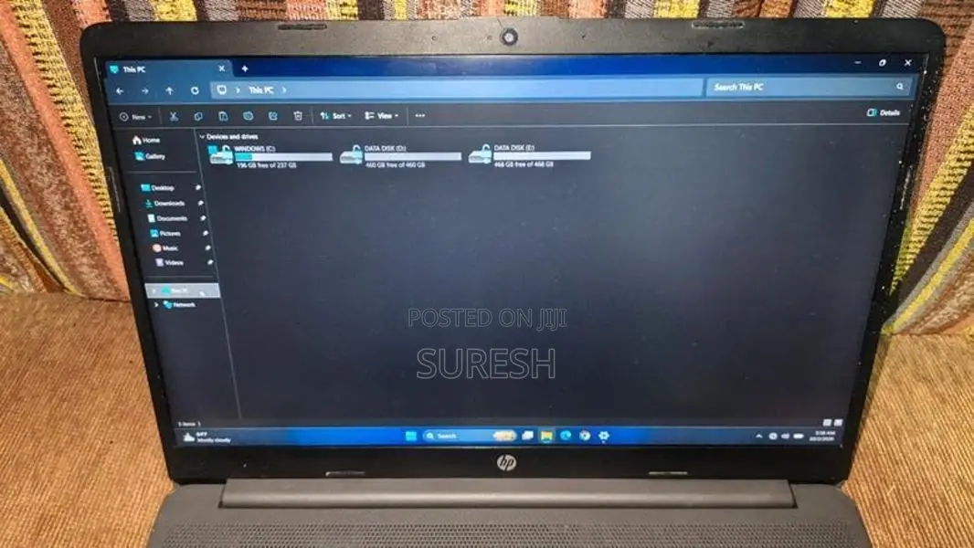 HP 250 11th Gen Laptop 8GB RAM 256GB SSD + 1TB HDD