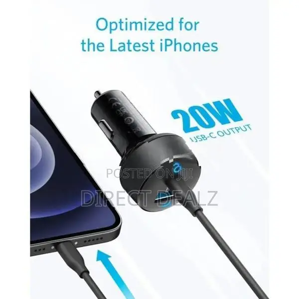 Anker PowerDrive PD+ 2 35W Car Charger