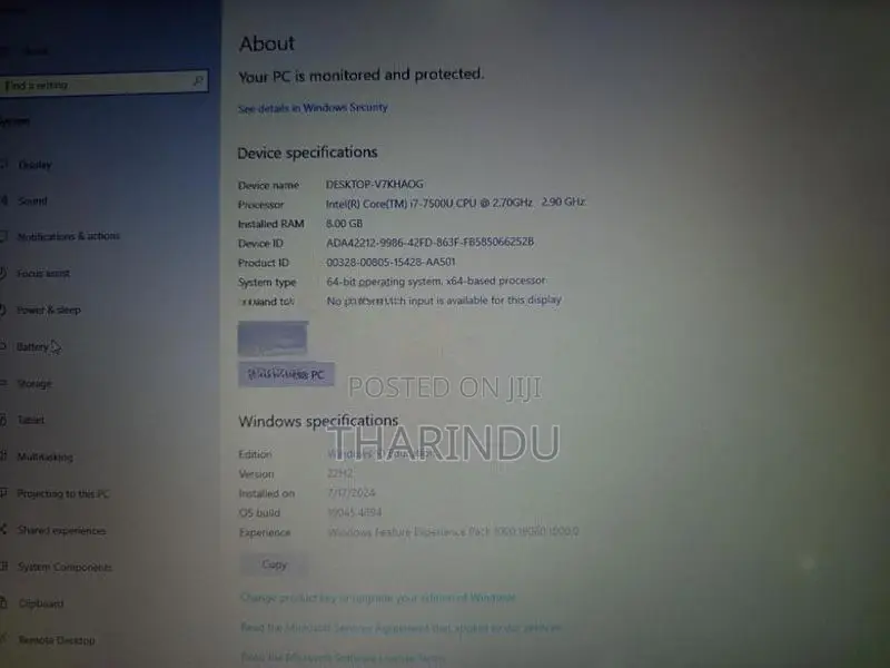 Dell P66F I7 7th Generation