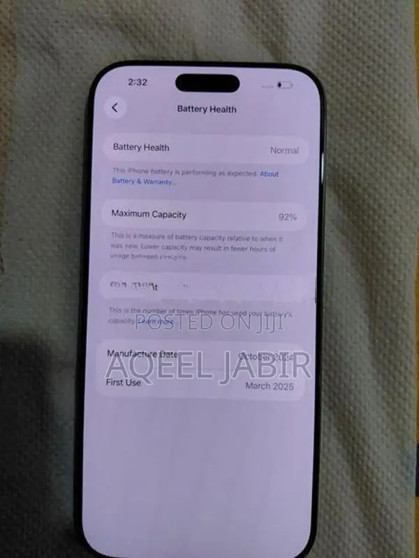 Apple iPhone 16 Pro Max (Used)