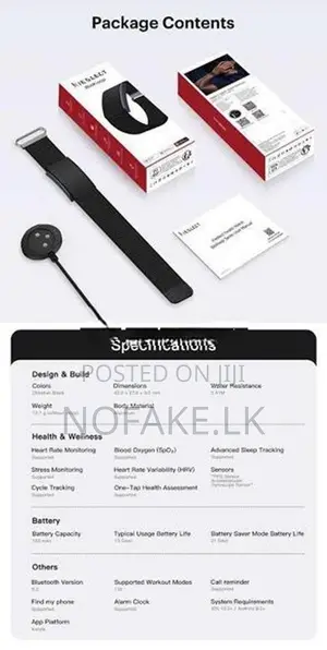 Kieselect Biokoop Health Fitness Tracker Band