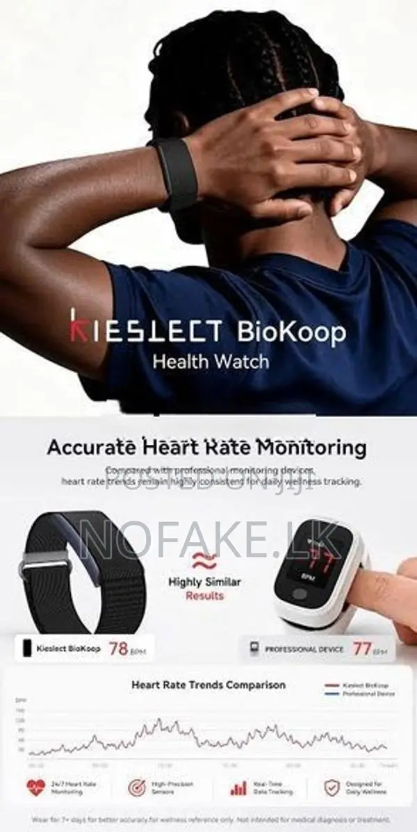 Kieselect Biokoop Health Fitness Tracker Band