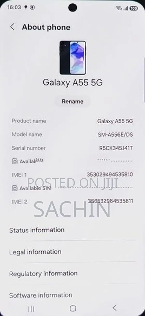 Samsung Galaxy A55 (Brand New)