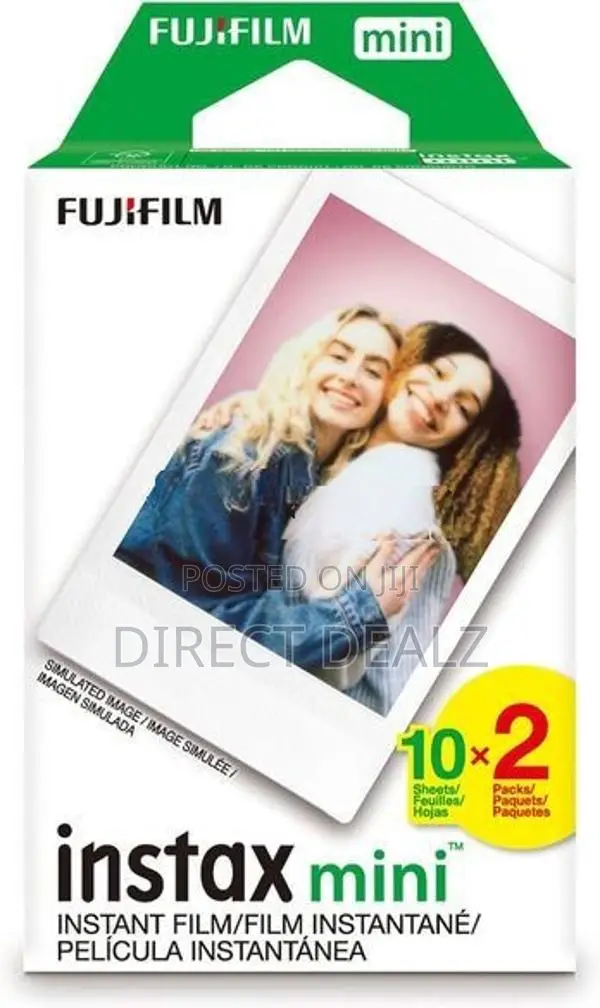 Fujifilm Instax Mini Instant Film - 10 Sheets Pack