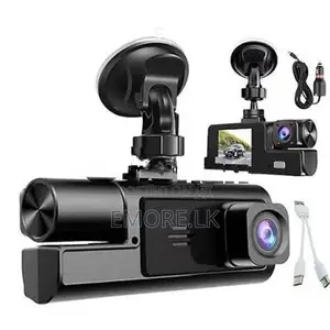 Triple Lens Car Dash Camera