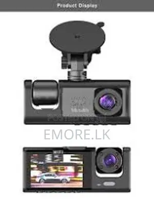 Triple Lens Car Dash Camera