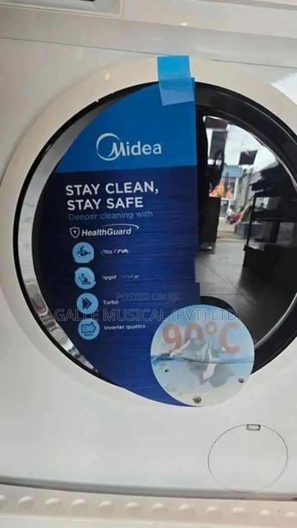 Midea 10.5KG Front Loading Washer & Dryer - MF100W105/T-LK