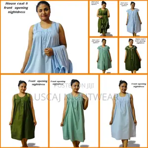 Luscaj Full Cotton Fabric Nighty