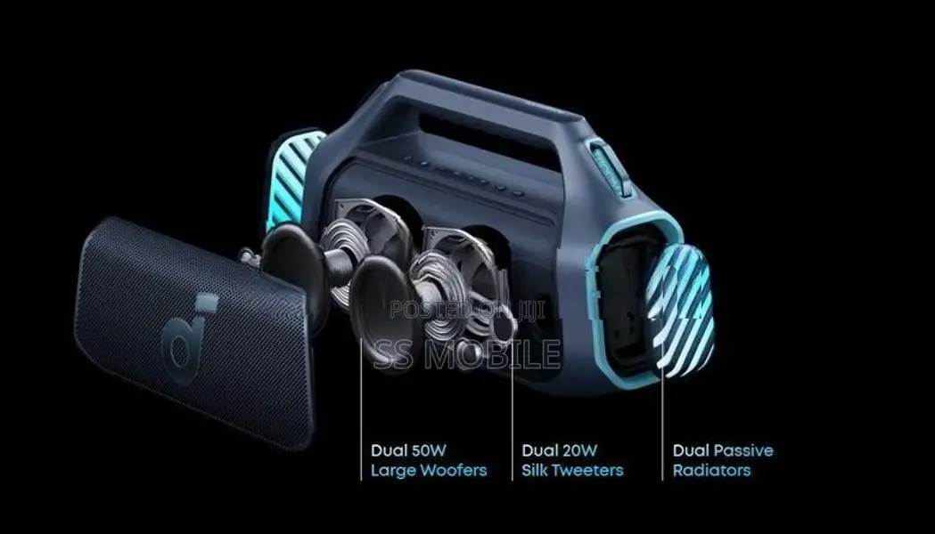 soundcore Boom 2 Plus Outdoor Bluetooth Speaker