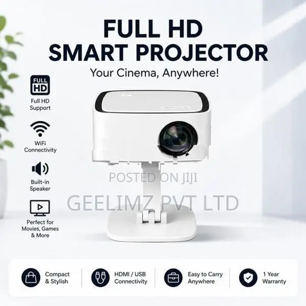Smart Hand Bag Projector