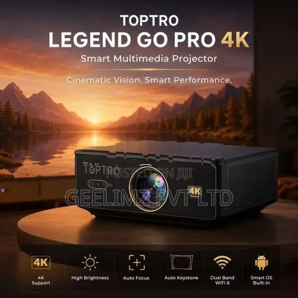 TOPTRO LEGEND GO PRO 4K Projector