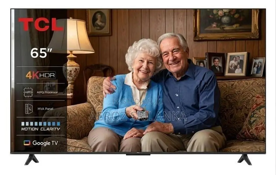 New TCL 4K 65'' Ultra HD Google Android TV - TCL65P6K