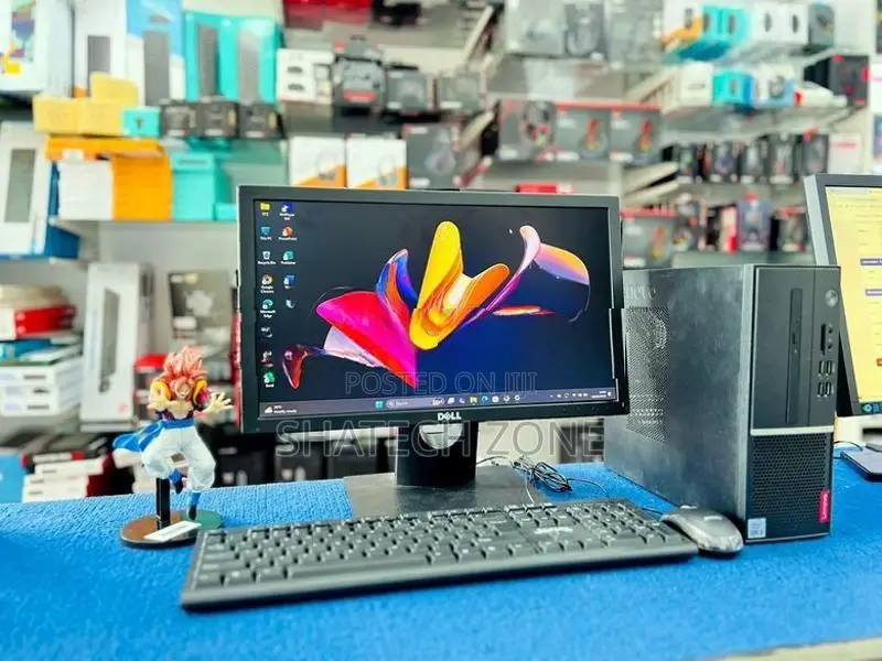 i3 10th Gen Computer 8GB RAM|1TB (Full Set pc + 17" 24") Lenovo V50S