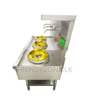 Industrial Wok Burner Triple (With fan)