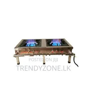 Industrial Stock Pot Cooker-04 Rings Double