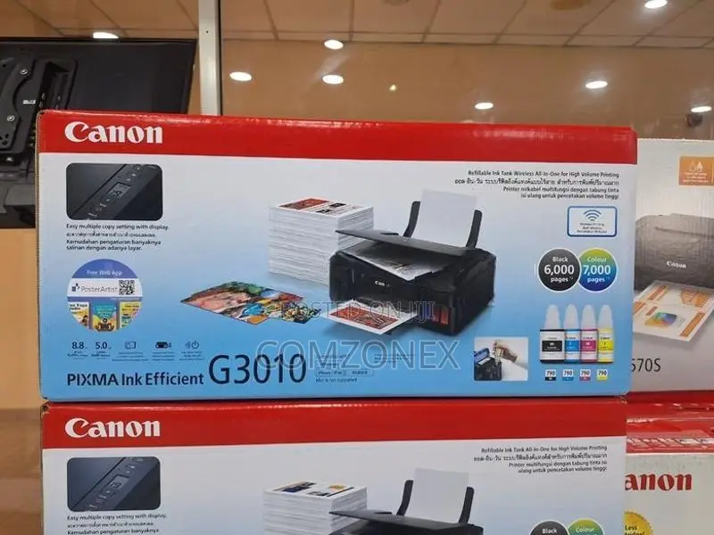 Canon PIXMA G3010 All-in-One Ink Tank WiFi Printer
