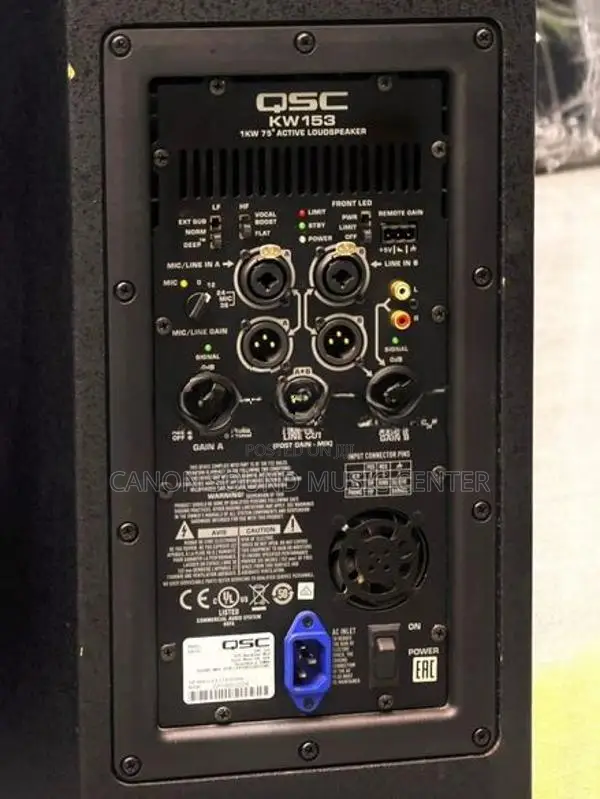 QSC KW153 Active Speakers