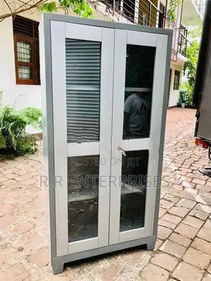 New 6*3 ft Glass Door Steel Office Cupboard .