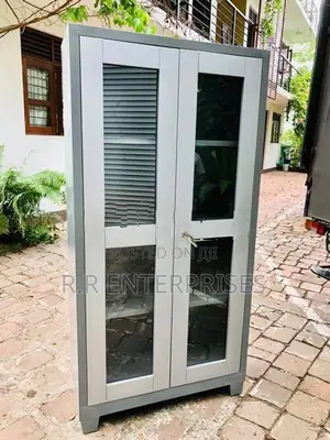 New 6*3 ft Glass Door Steel Office Cupboard .