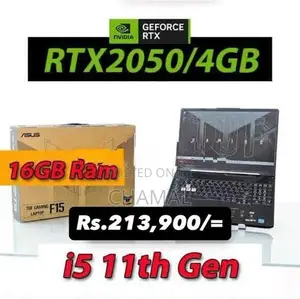 intel Core i5-11400H\16GB DDR4 Ram\512GB NVMe\GeForce RTX 2050/4GB