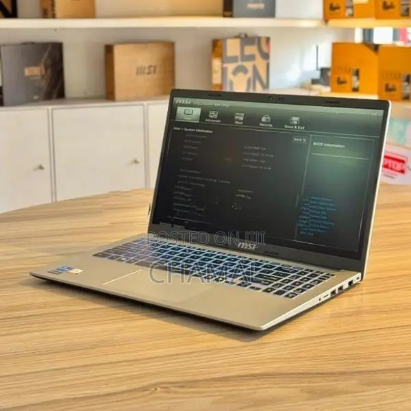 MSI Modern 15 F1MG intel core 5 120U 8GB DDR4 Ram 512GB NVMe Laptop