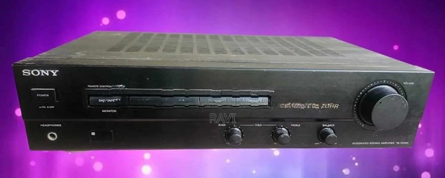 sony stereo amp